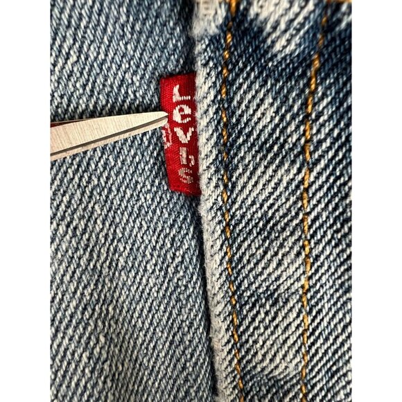 Levis 560 Mens Comfort Fit Tapered Jeans Size 36x30 (ACTUAL 34x28.5) USA Classic - Picture 7 of 16